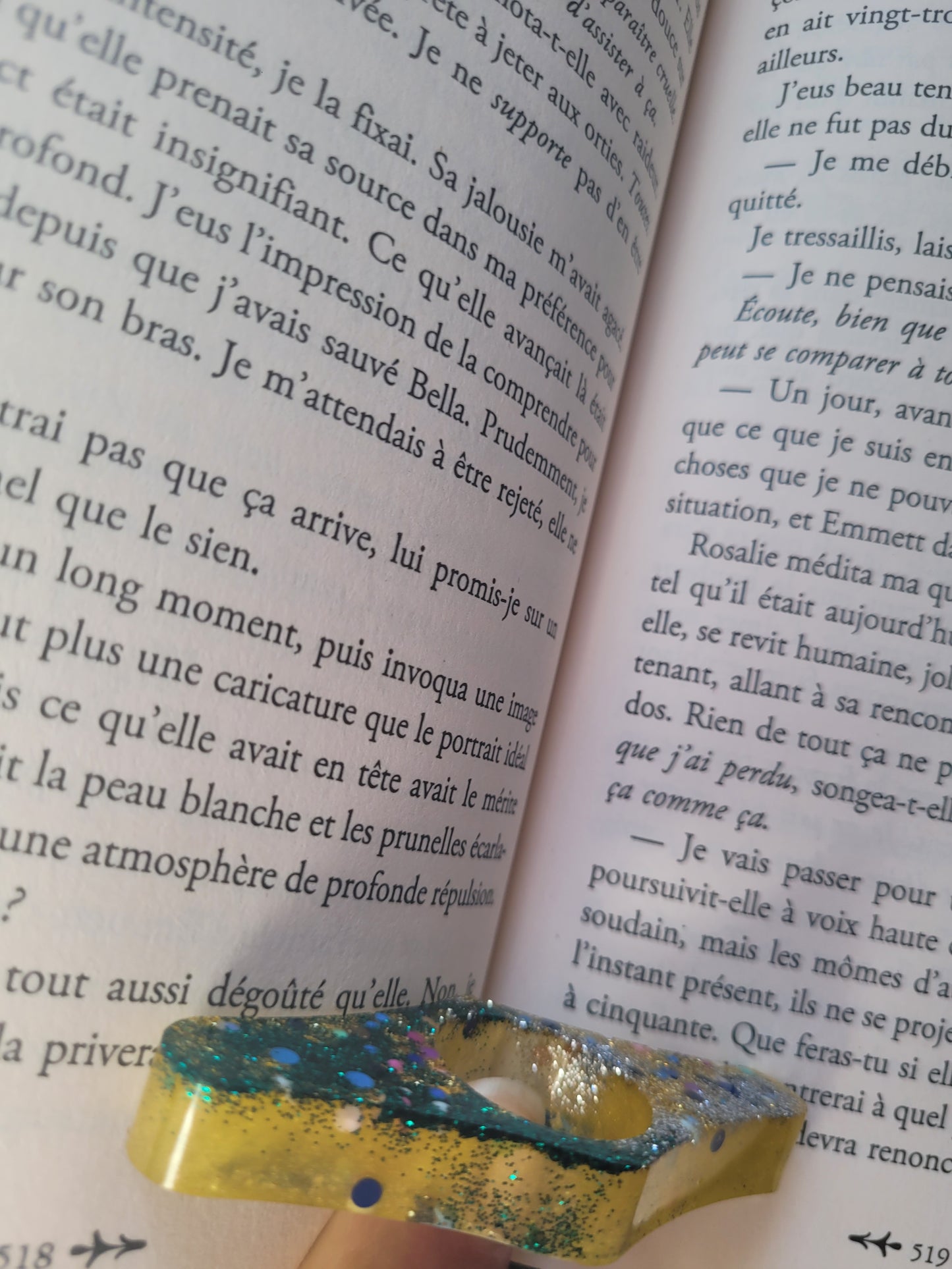 Bague de lecture "diamant 5D" N°4