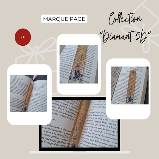 Marque page "Diamant 5D"