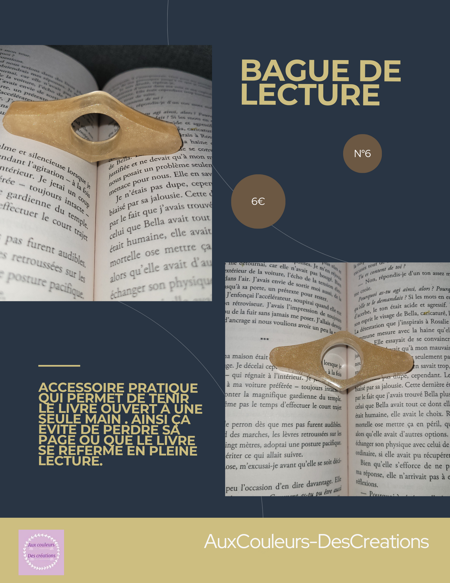 Bague de lecture N°6