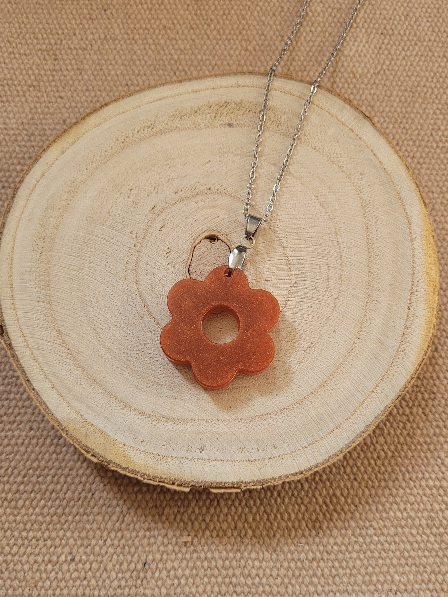 Collier en chaine Petite Marguerite N°2