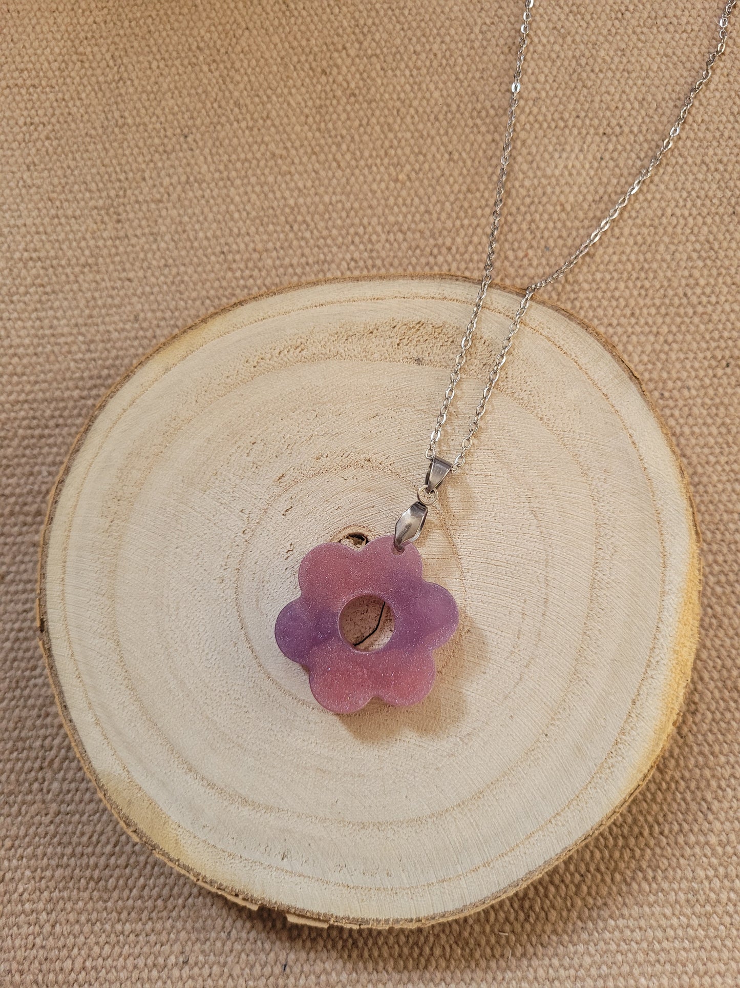 Collier en chaine Petite Marguerite N°4