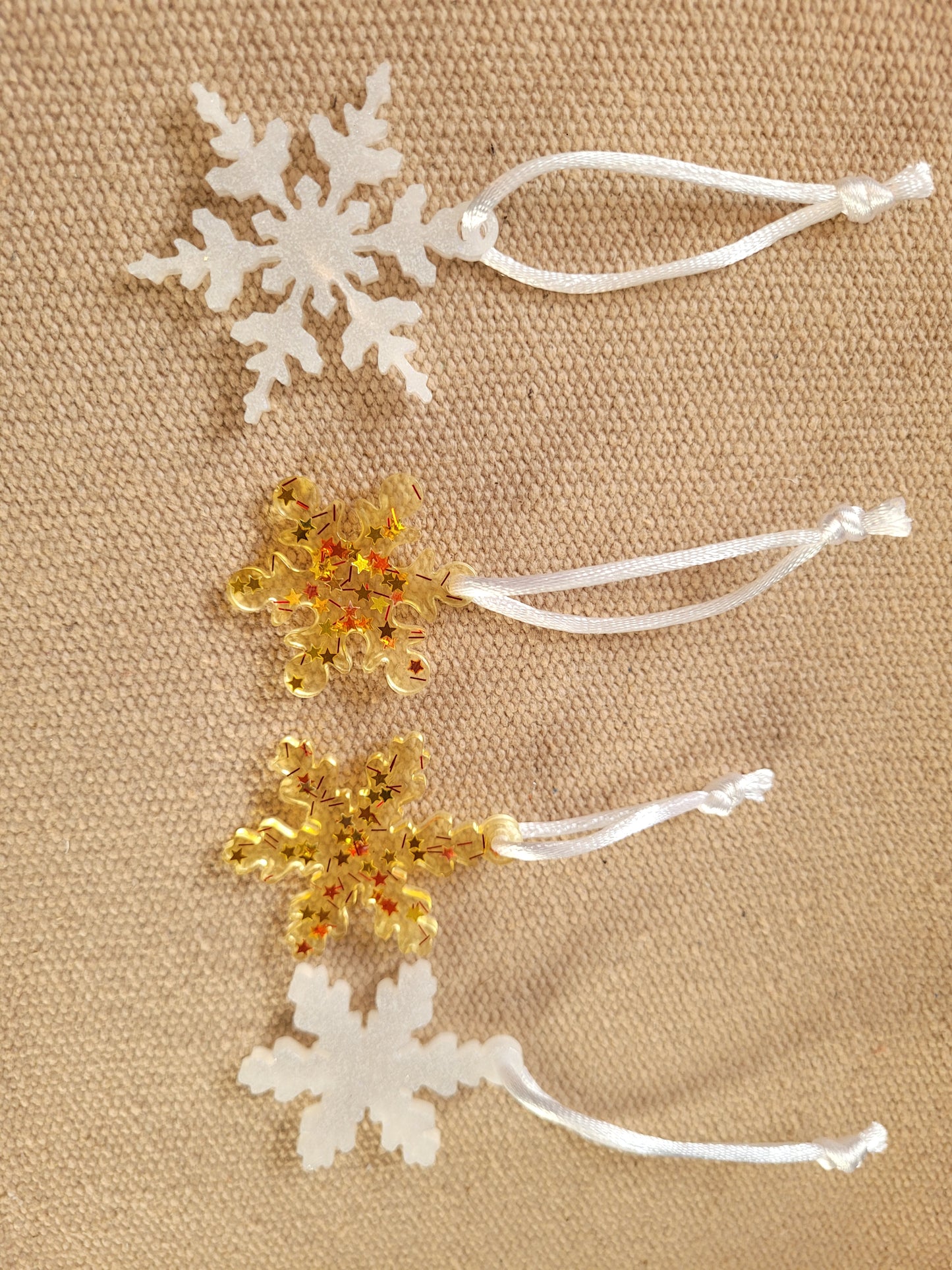 Petite suspension de sapin de Noël ×4 N°4