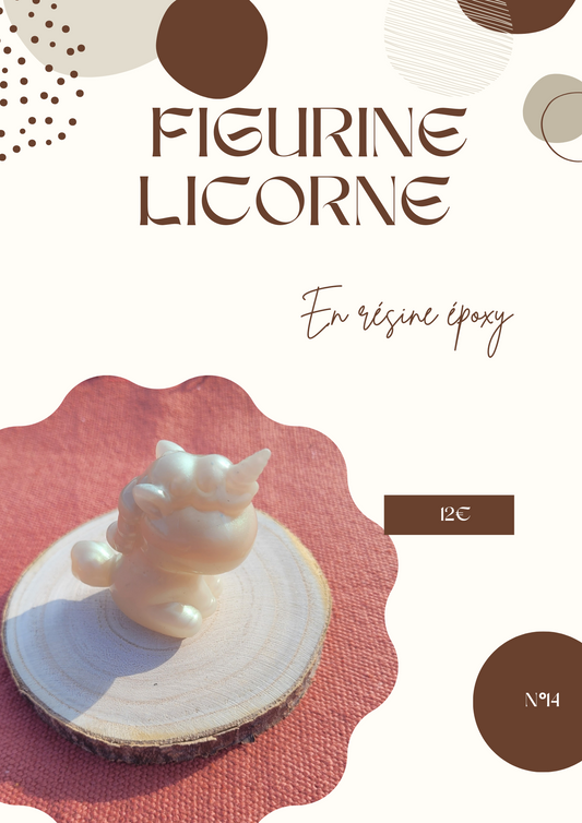 Figurine "Licorne" N°14