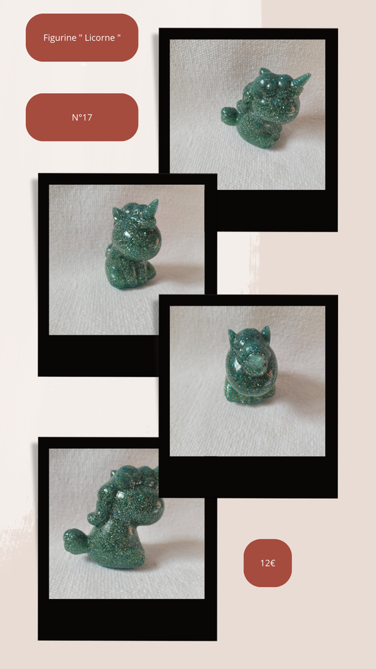 Figurine " Licorne " N°17